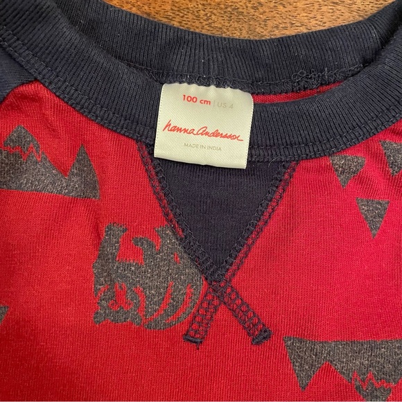 Hanna Andersson Long-Sleeve Cotton T-shirts - size 4 - Picture 3 of 8